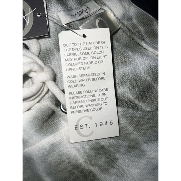 C Active Sweatshirt Green and Cream Women's Plus 22 / 24 W Tie Dye NWT New - Picture 14 of 16